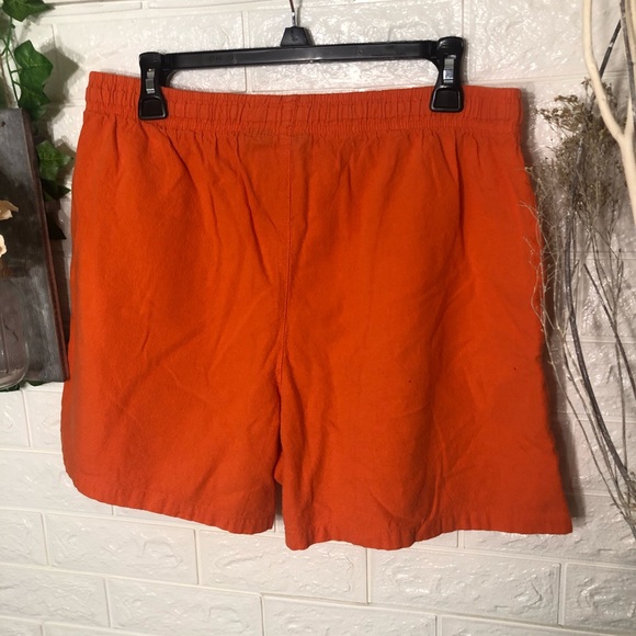 _🌸5/$25🌸Basics Edition Vibrant Orange Athletic Shorts Size Large - Picture 9 of 12
